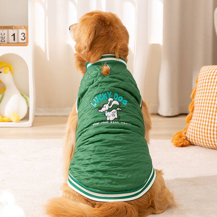 Padded vest for large dogs