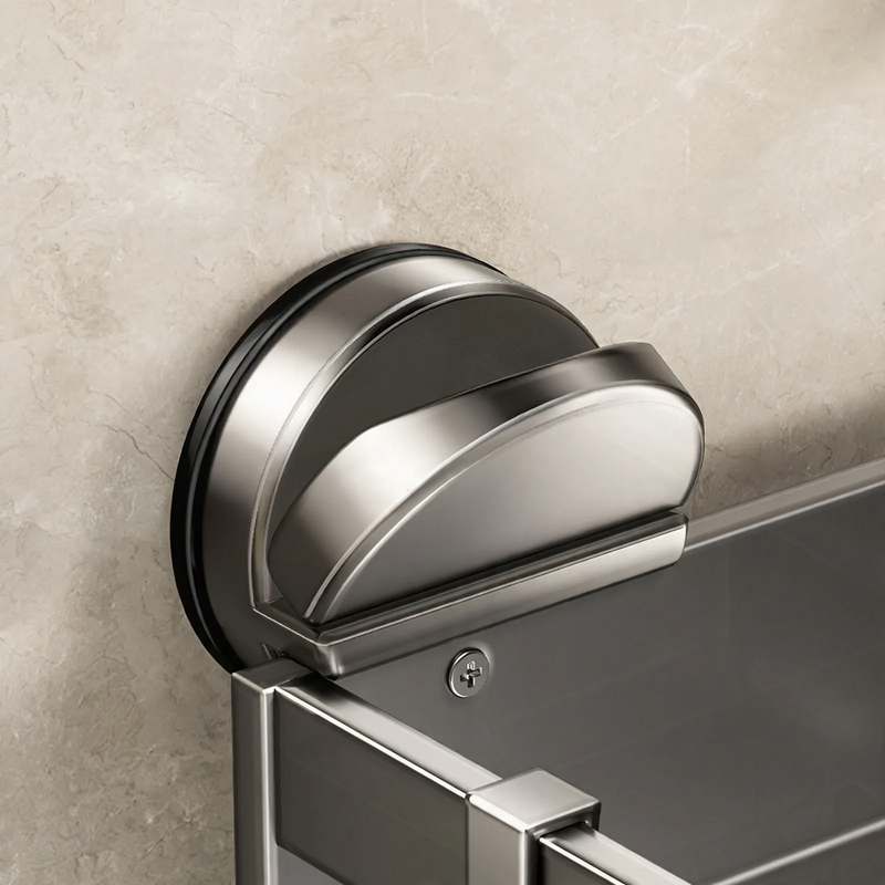 Suction cup draining rack made of carbon steel
