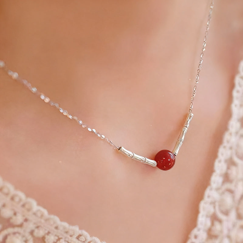 Pearl necklace with silver clasp, pearls 4–12 mm