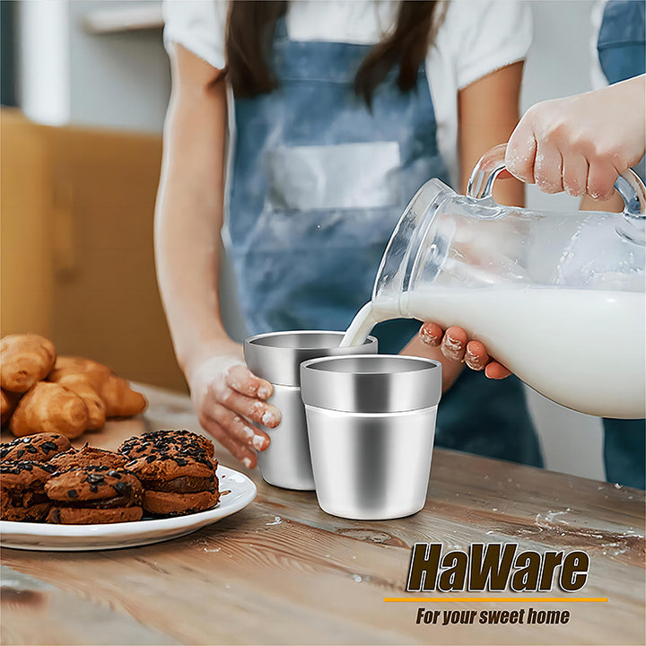 Double-walled stainless steel cup 300 ml