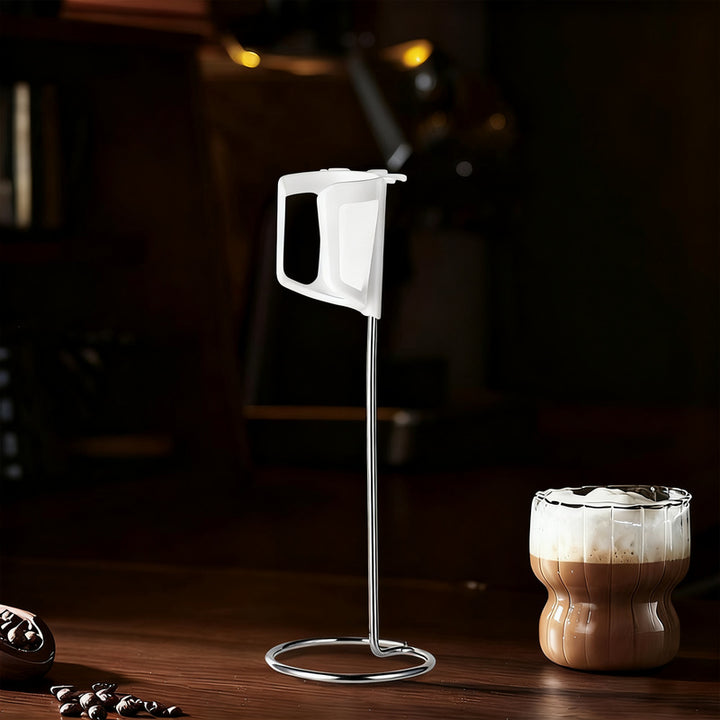 Electric milk frother, USB-C, multiple functions