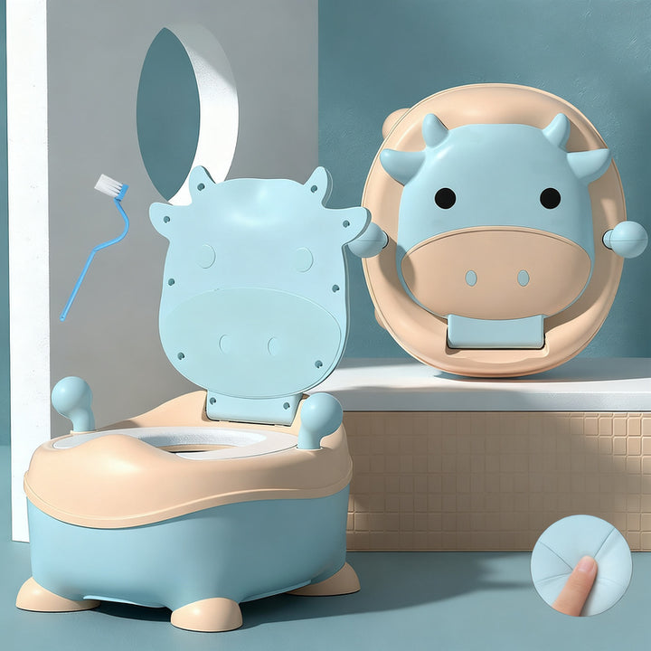 Child potty made of plastic