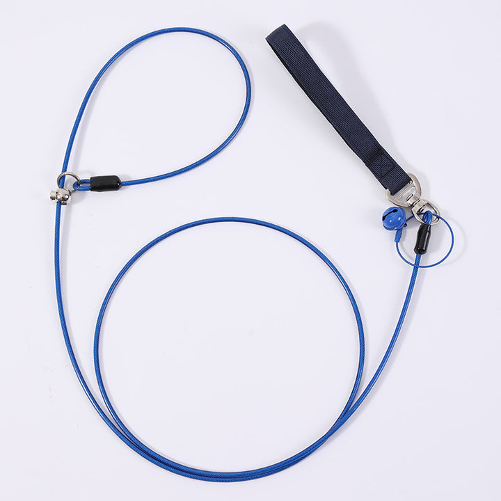 Nylon dog leash, adjustable