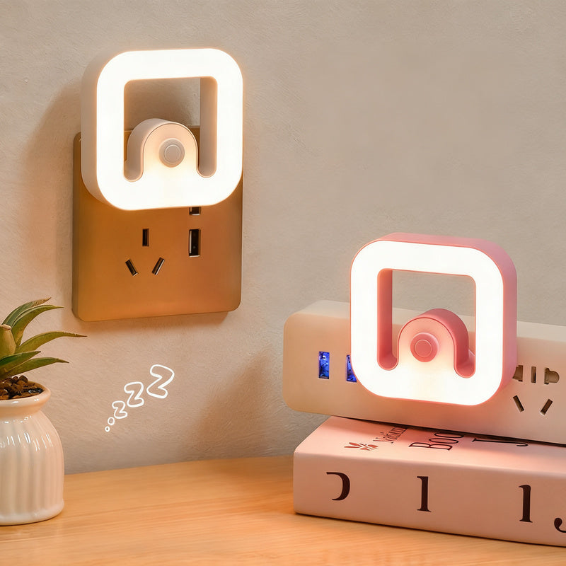 LED night light with color change, 0.9 W