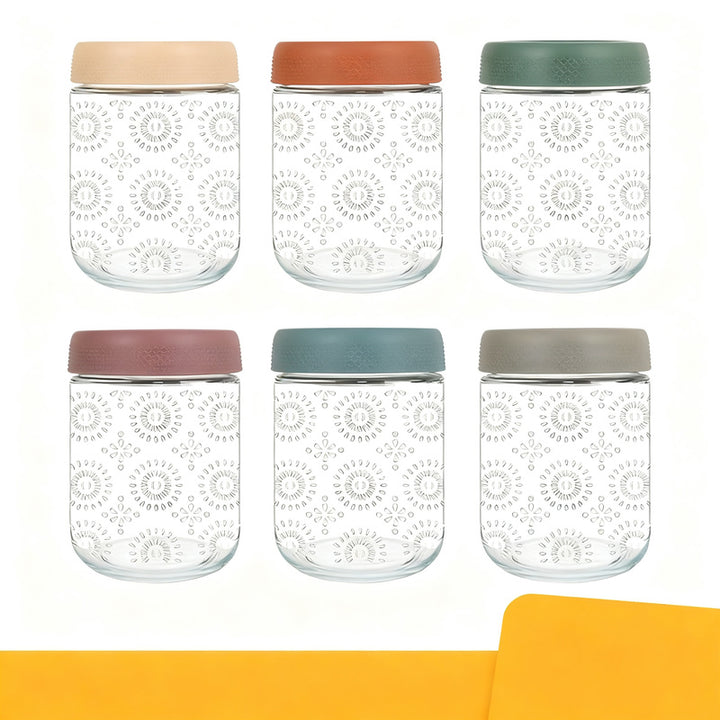 Glass jar with lid, 500 ml
