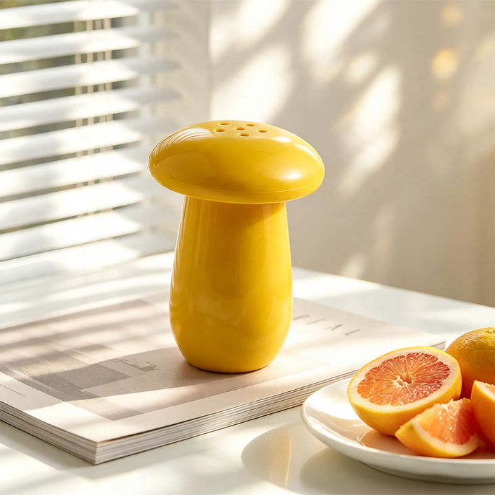 Mushroom-Toothpick-Holder, Macaron-Design