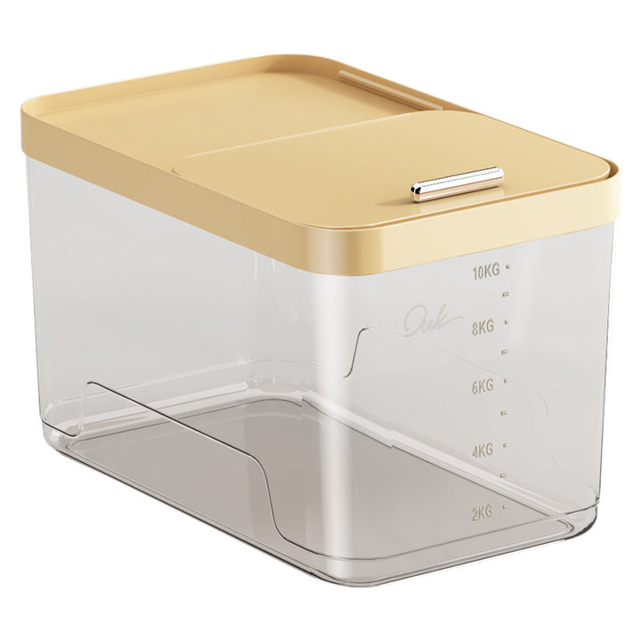 Plastic storage container, airtight, 5–6 L