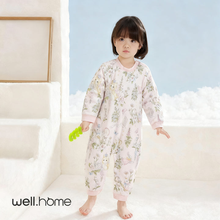 Kids sleeping bag, 130 cm, cotton blend