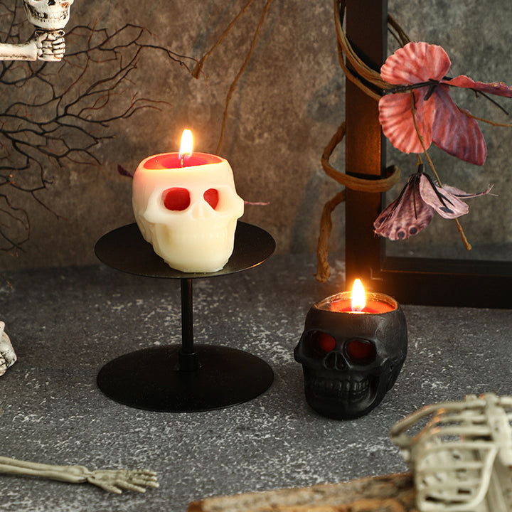 Totenkopf Scented Candle made of Soy Wax, handcrafted