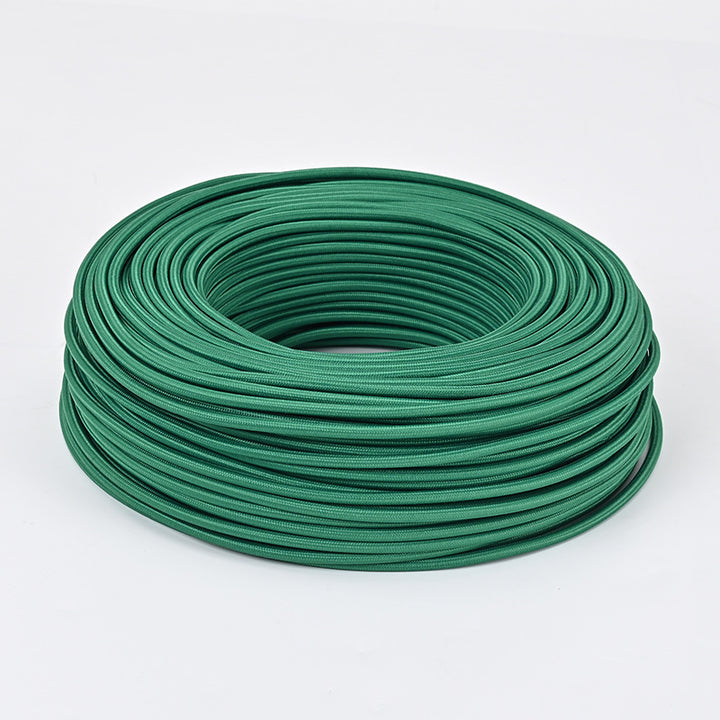 Textile-encased power cable 2×0.75 mm²