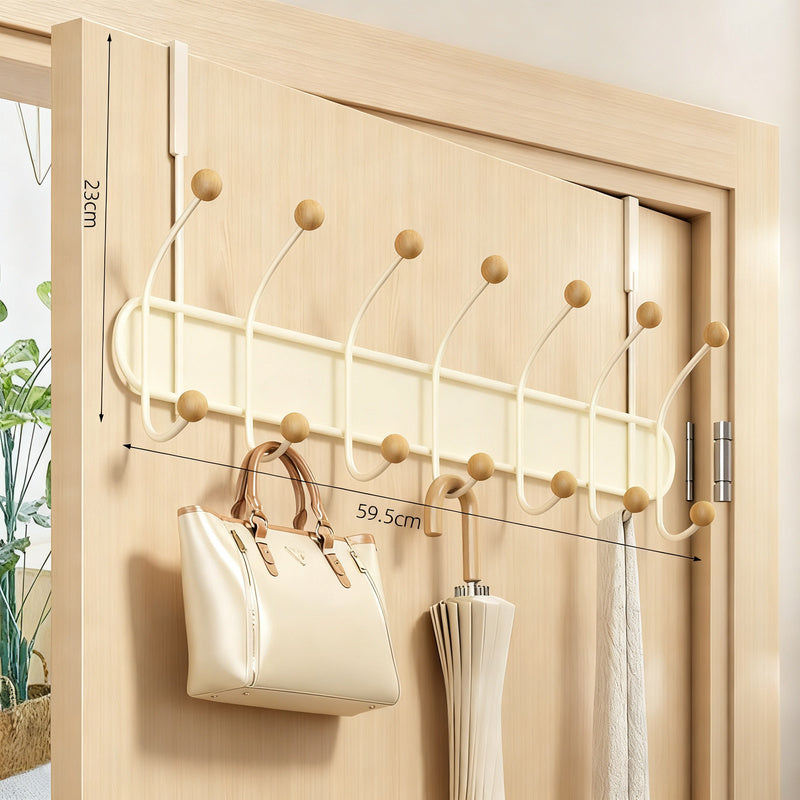 Multi-layer wall hooks made of steel, 8–14 hooks