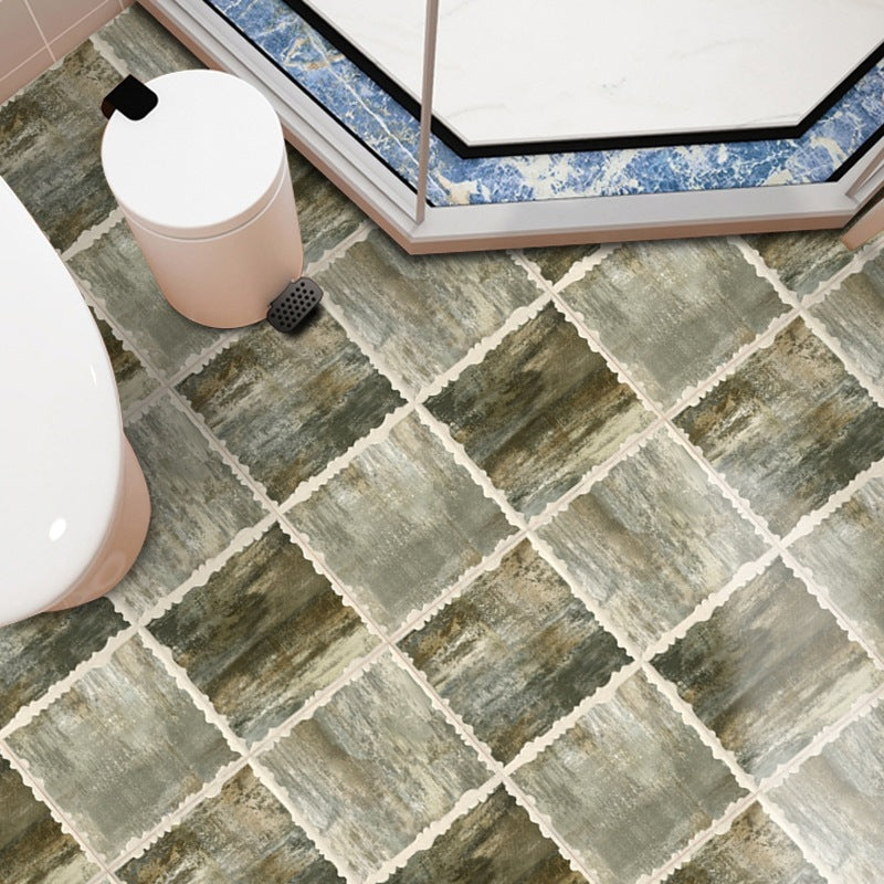 Marble floor sticker, self-adhesive