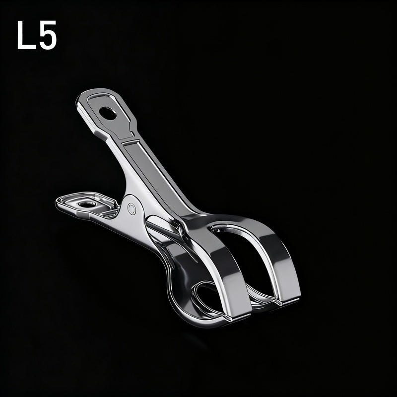 Stainless steel clothespins, large, wind resistant