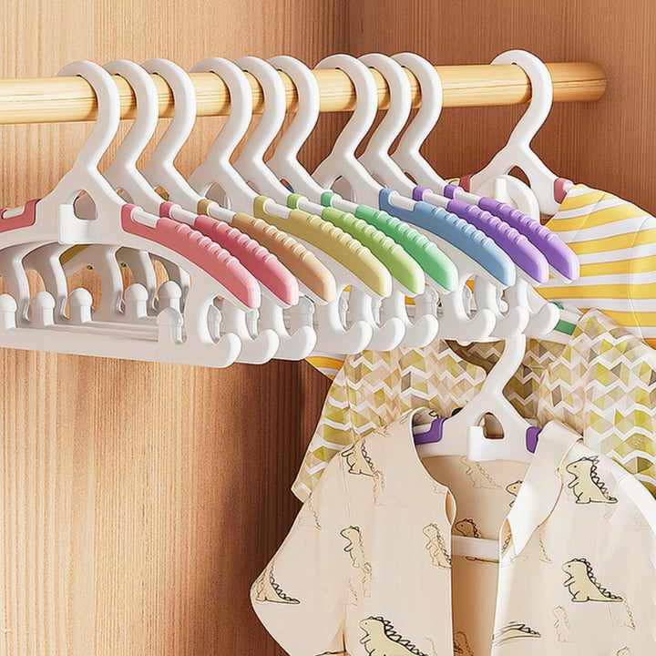 Children's hangers, extendable, 4-stage adjustable