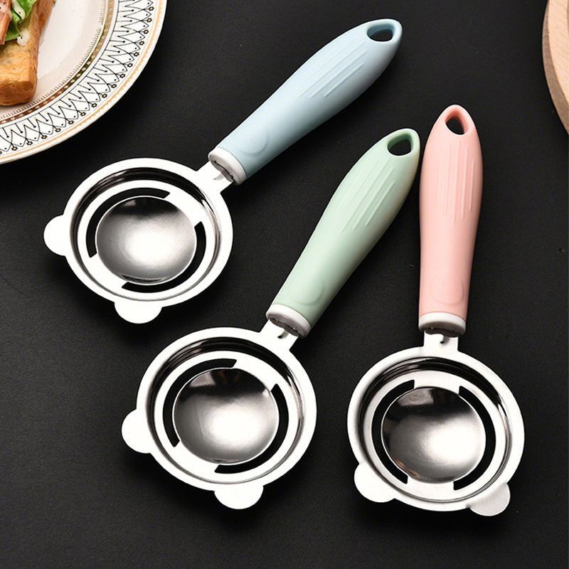 Kitchen strainer and kitchen helper set made of stainless steel