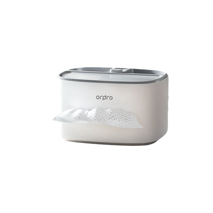 Multifunctional tissue box shelf with phone holder