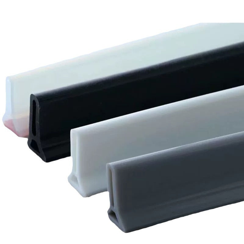 Bathroom sealing strip, height 30 or 50 mm