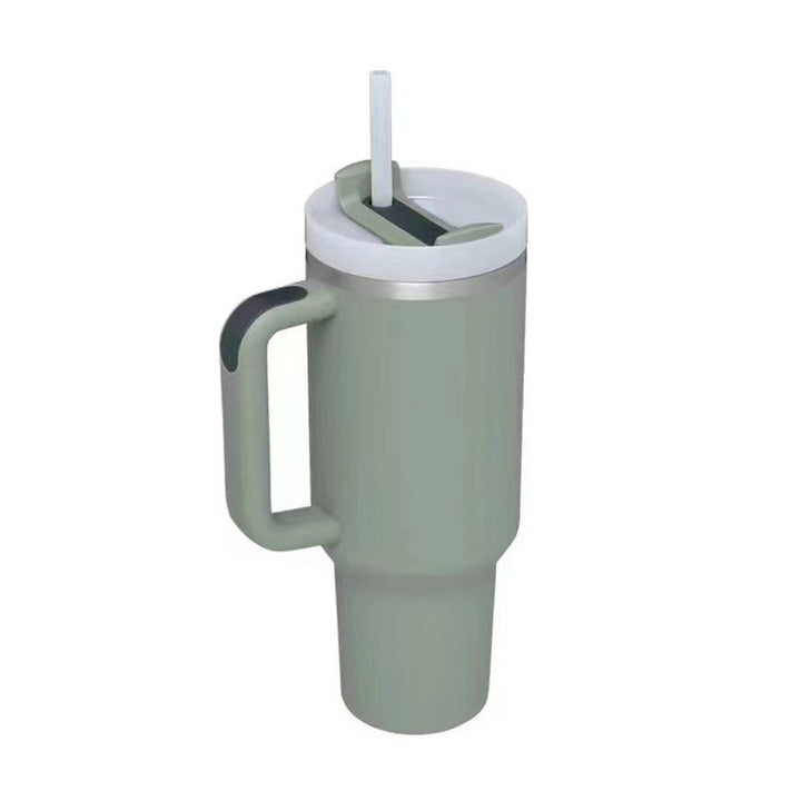 Insulated cup 40oz, stainless steel, with handle