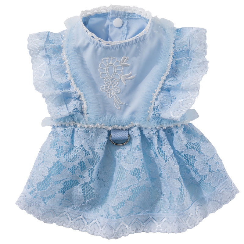 Princess dress for small dogs, summer