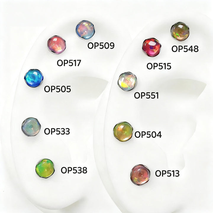 Titan Piercing bar with internal thread