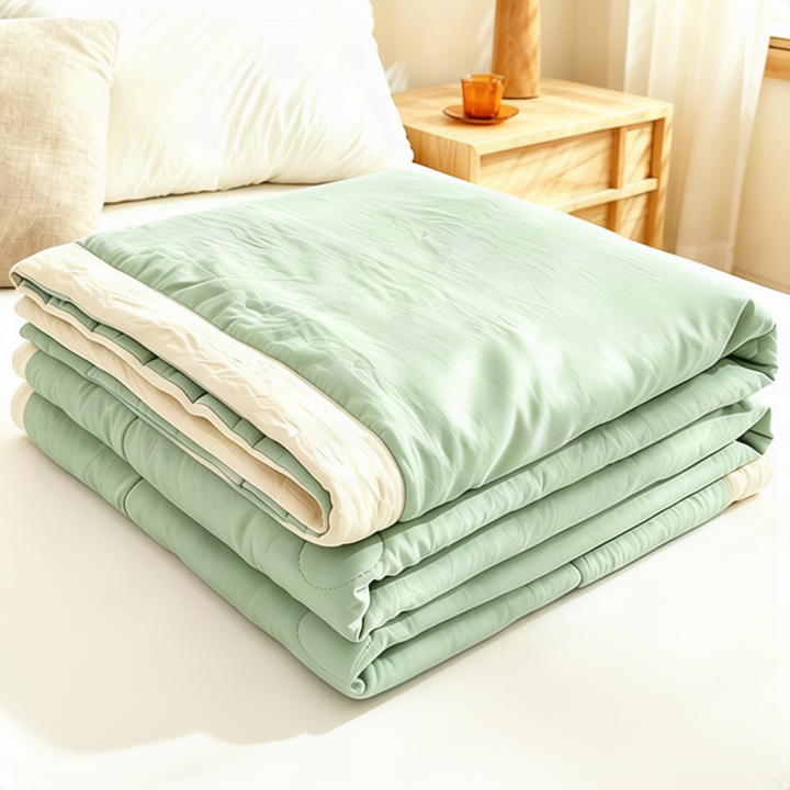 Kindergarten blanket, cotton, 120×150 cm, all-year-round