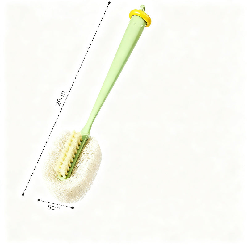 Cup brush with straw brush, 60 g, ABS