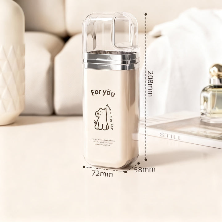 Portable dental care set with storage box