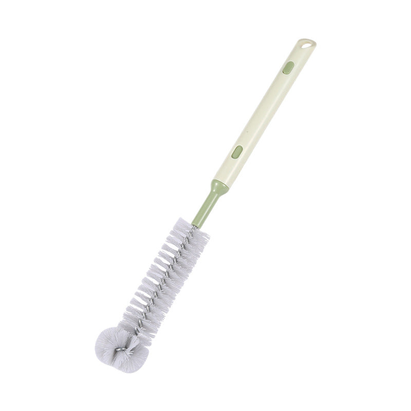 2-in-1 long handle cup brush, extendable
