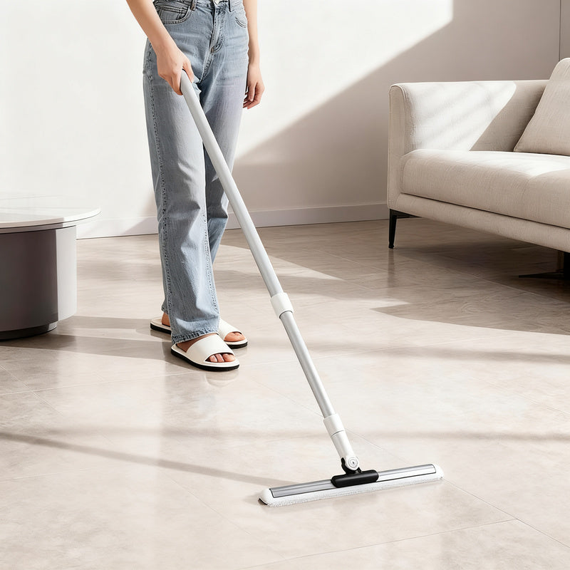 Water scraper and broom 2-in-1