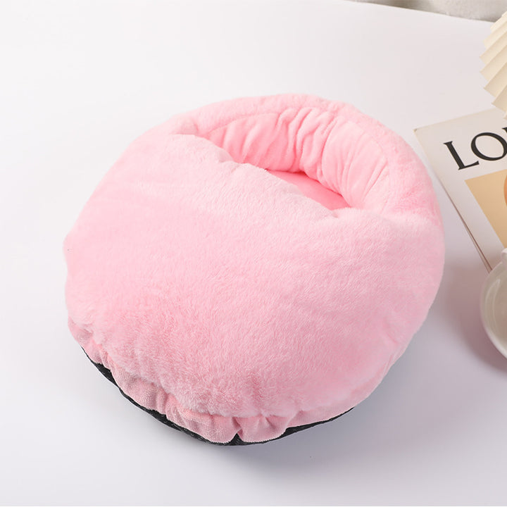 USB foot warmer with temperature control and timer