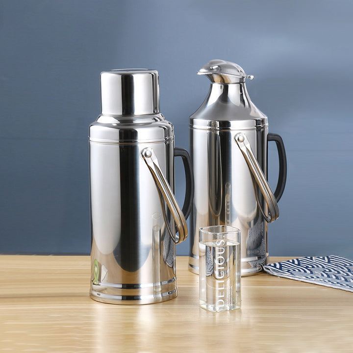 Stainless steel thermos, 2.0–3.2 L