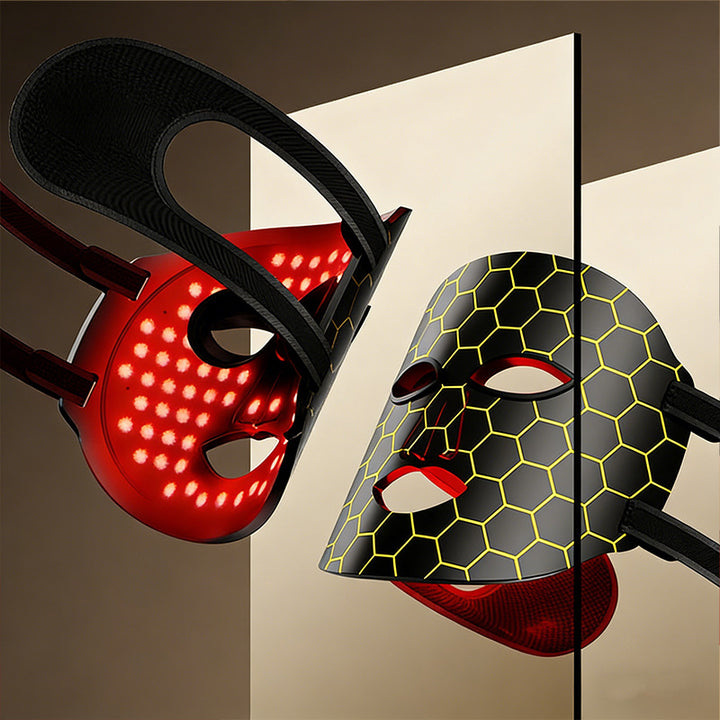 LED Beauty Mask, 7 Colors, USB Rechargeable