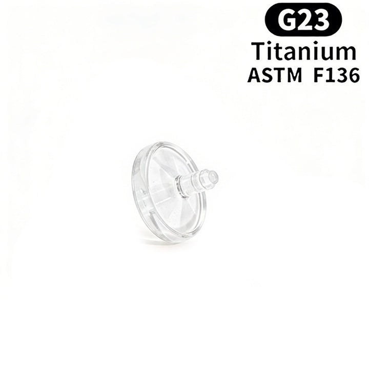 Titan Piercing bar with internal thread