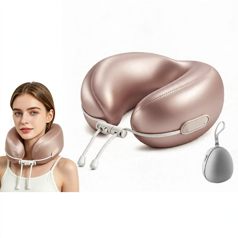 Neck support pillow made of memory foam, U-shape