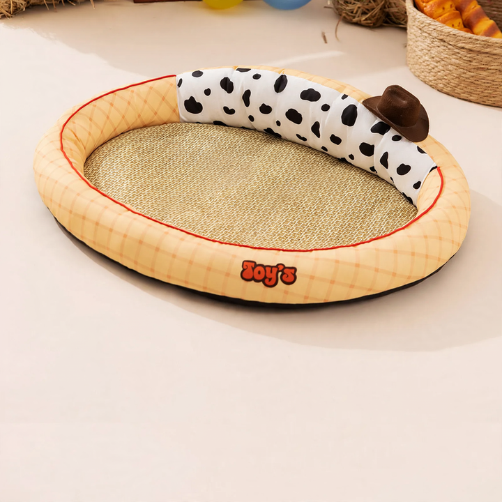 Breathable Pet Bed for Summer, Wicker