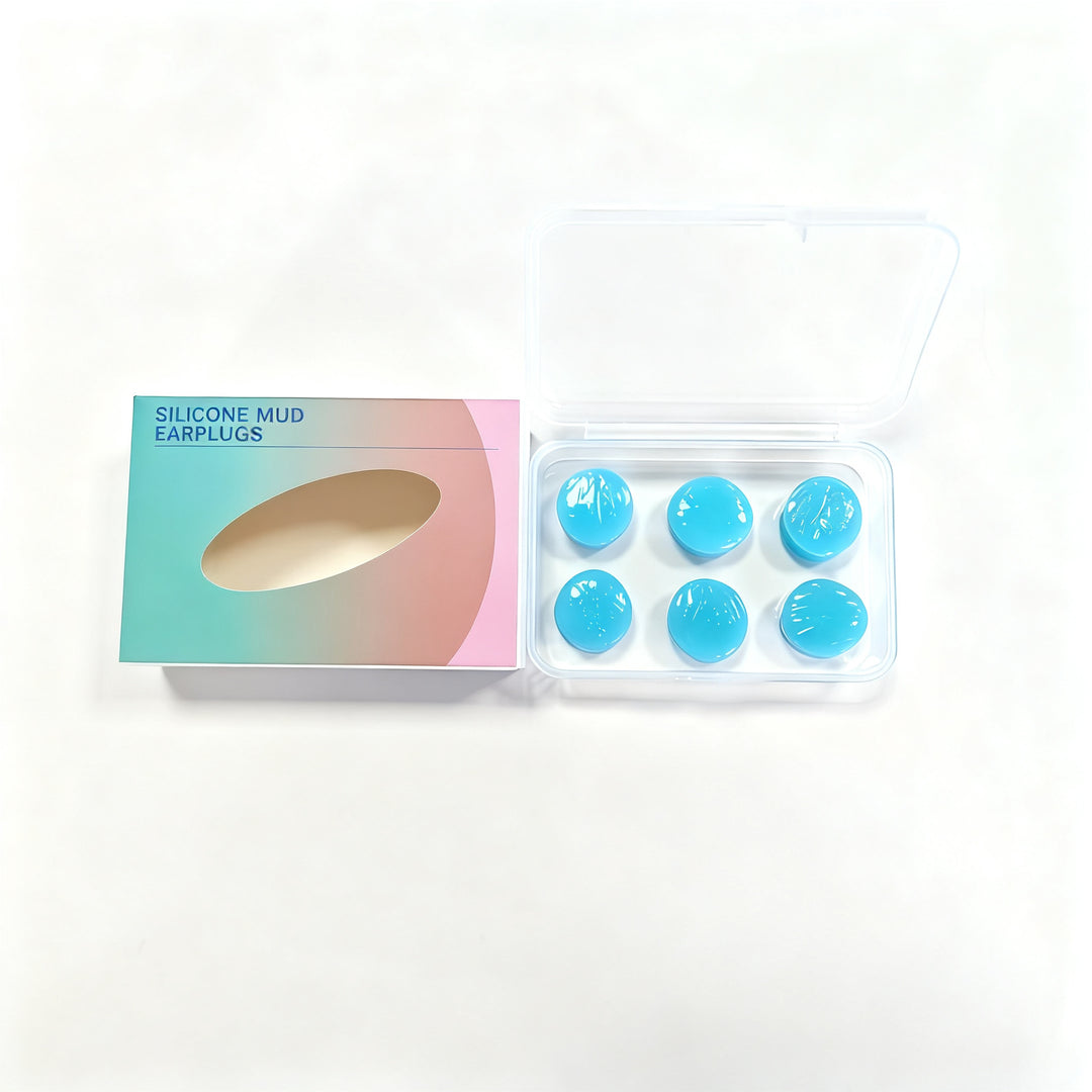 Silicone earplugs for sleeping and noise reduction