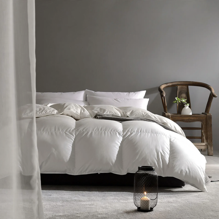 Goose down duvet, cotton, 4–5 kg