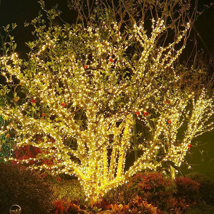LED string lights with battery box, 1.5–10 m