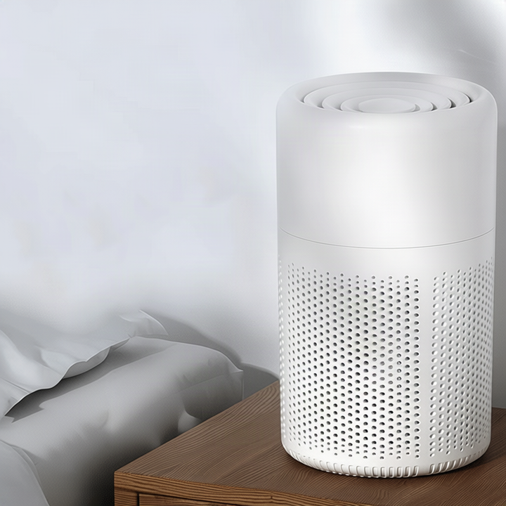 Portable air purifier with aroma function
