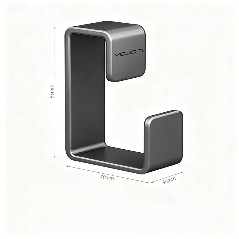 Stainless steel sink holder, wall-mounted, hole-free