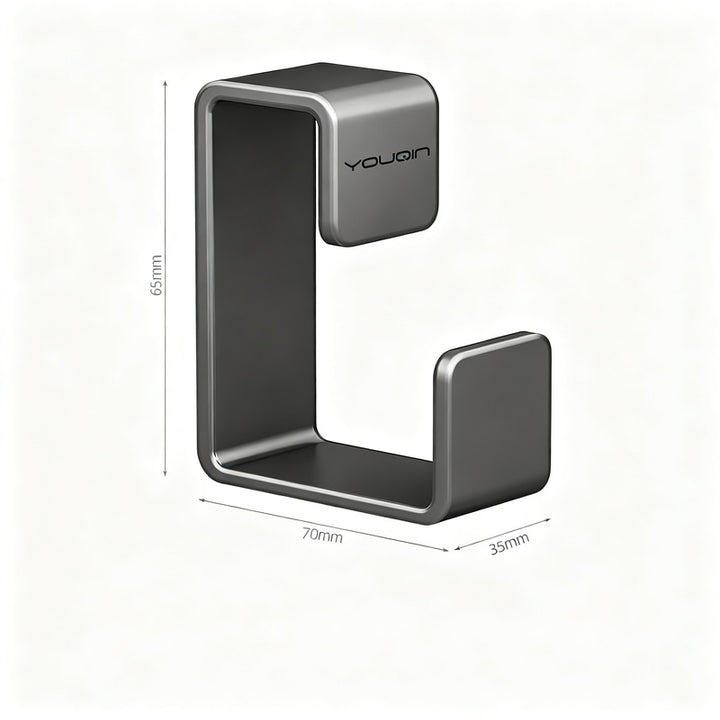 Stainless steel sink holder, wall-mounted, hole-free