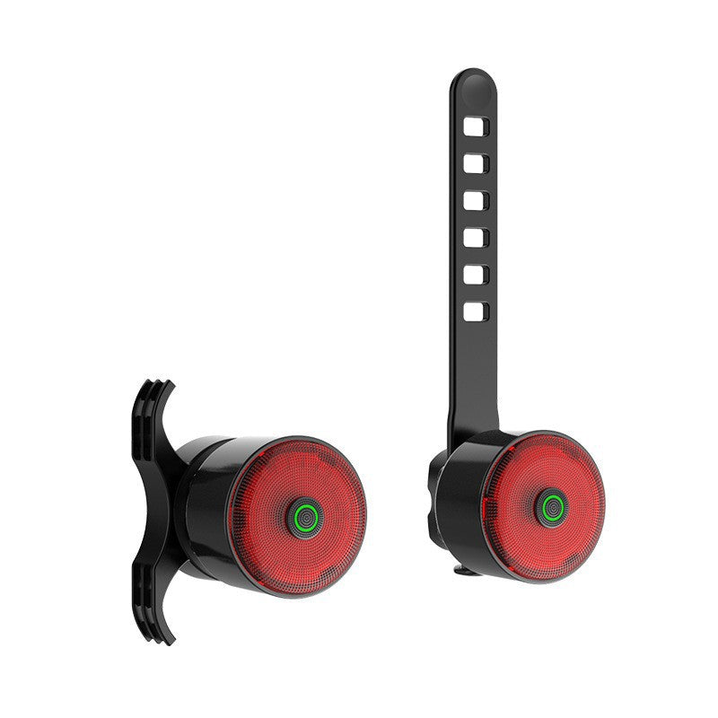 Intelligent bicycle brake light with sensor
