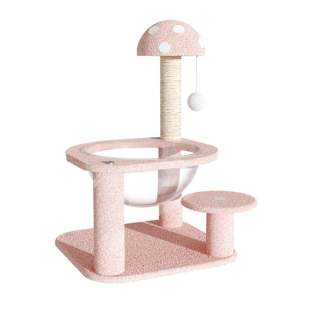 Sisal scratching barrel for cats
