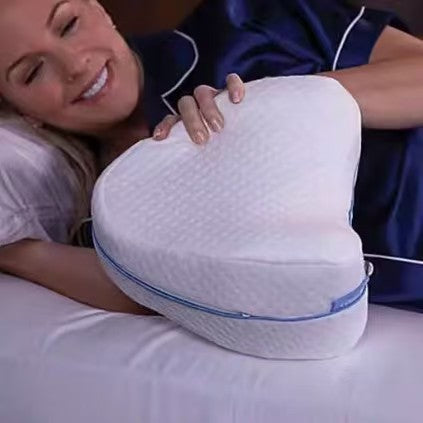 Side sleeper pillow made of cotton, 115 × 48 cm
