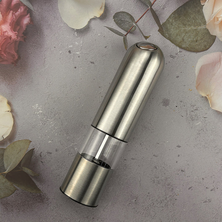 Electric Spice Mill Stainless Steel, rechargeable