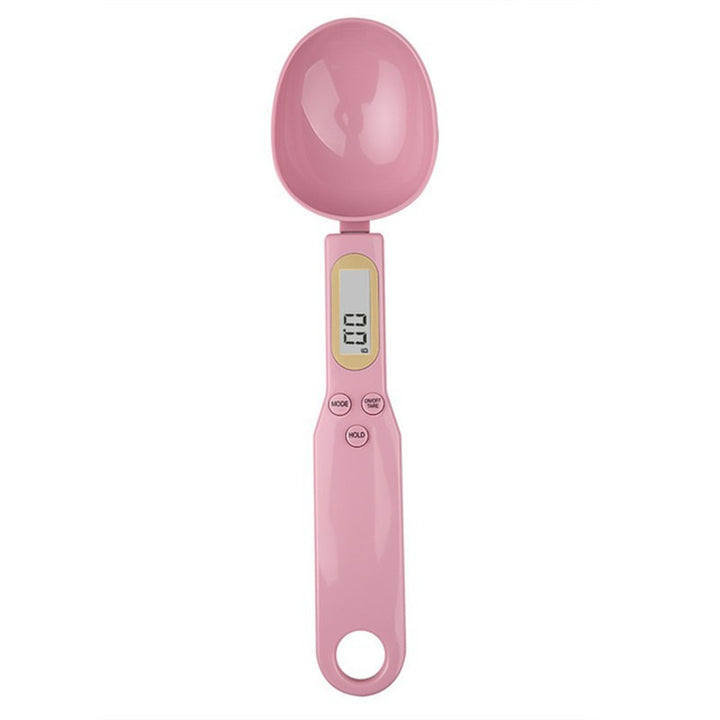 Digital kitchen scale as spoon