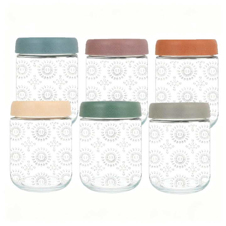 Glass jar with lid, 500 ml