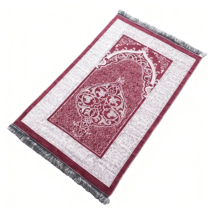 Prayer mat made of polyester, 70 x 110 cm, ethnic design