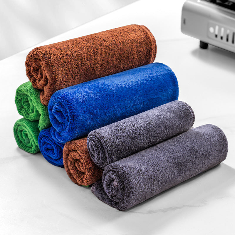 Microfiber Cleaning Cloths, 3-Piece Set, Absorbent