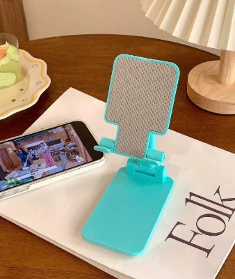 Rotating phone holder made of steel